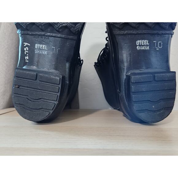 LaCrosse Outdoorsman Sz 10 Winter Wool Insulated Neoprene Boots STEEL TOE SHANK - Picture 13 of 13